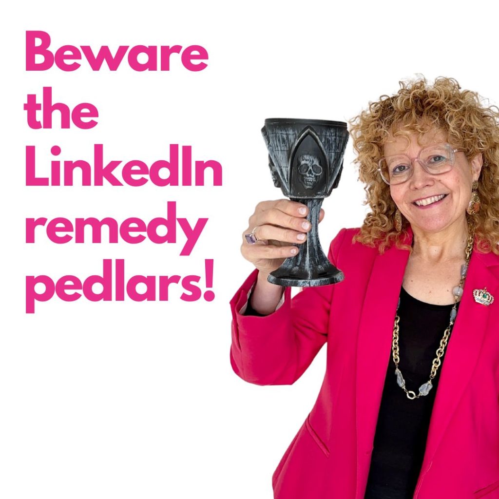 Beware the LinkedIn remedy pedlars